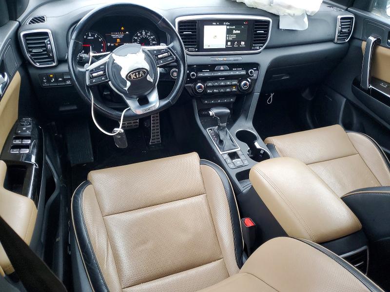 76017125 :رقم المزاد ، KNDPRCA64M7877628 vin ، 2021 Kia Sportage مزاد بيع