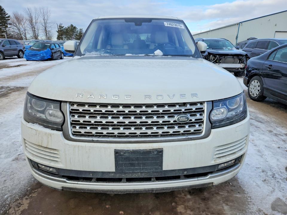 Продажа на аукционе авто 2016 Land Rover Range Rover, vin: SALGS2EF3GA291656, номер лота: 74023015