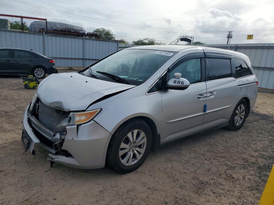 Auction sale of the 2014 Honda Odyssey, vin: 5FNRL5H44EB113946, lot number: 77627465