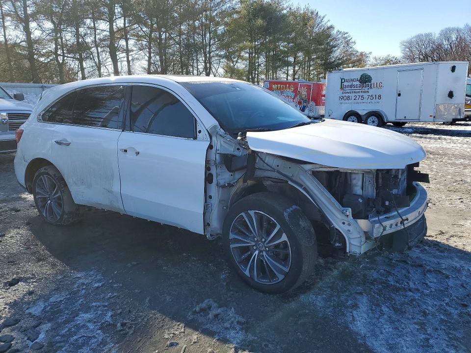 75511365 :رقم المزاد ، 5J8YD4H56LL016576 vin ، 2020 Acura Mdx مزاد بيع