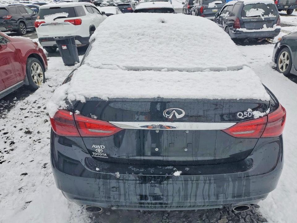 Продаж на аукціоні авто 2022 Infiniti Q50, vin: JN1EV7BR5NM340811, номер лоту: 76854155