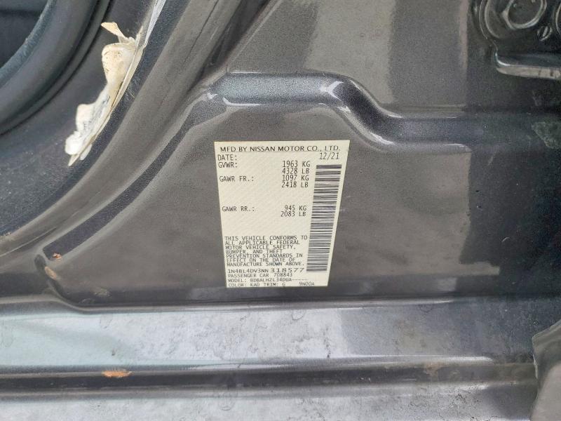 Aukcja sprzedaży 2022 Nissan Altima, vin: 1N4BL4DV3NN318577, numer aukcji: 76666925