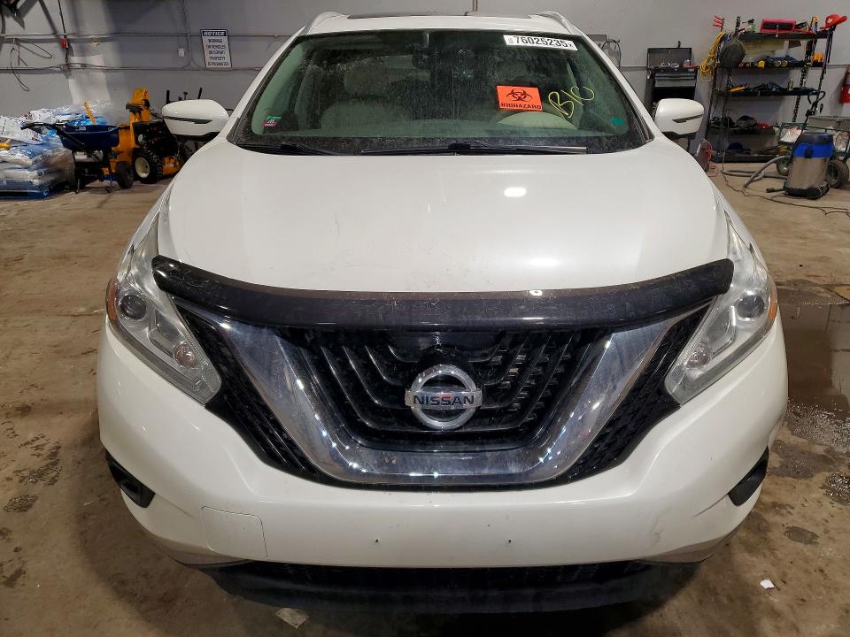 76025235 :رقم المزاد ، 5N1AZ2MH6GN132596 vin ، 2016 Nissan Murano مزاد بيع