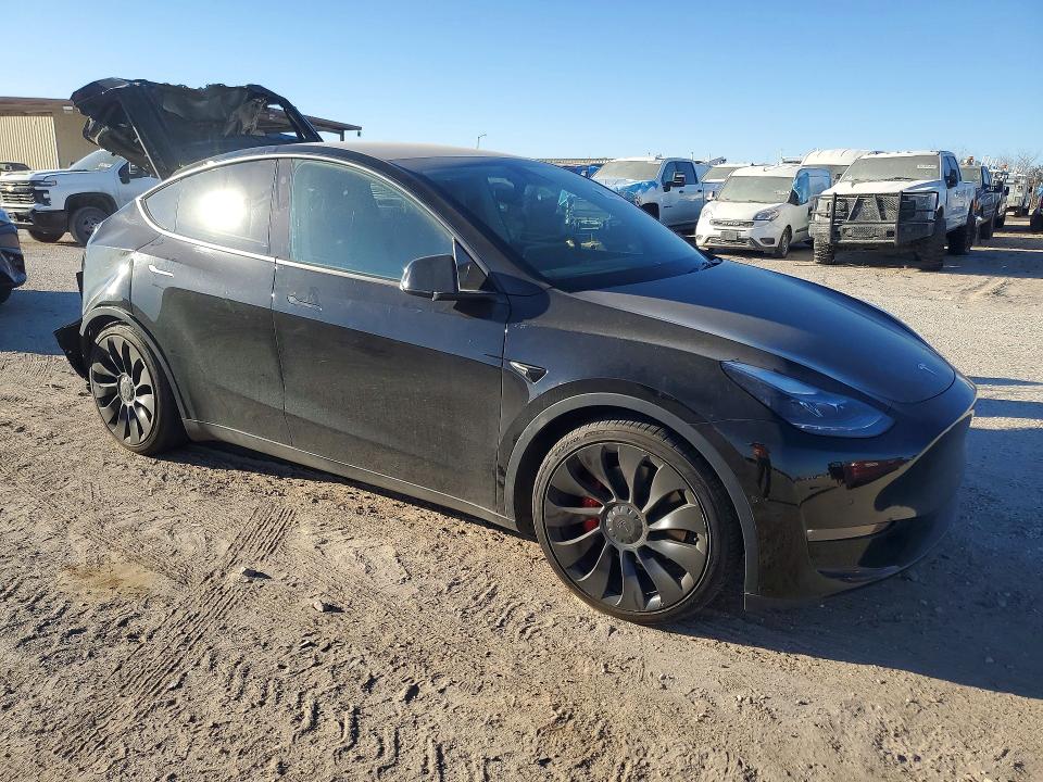 2022 Tesla Model Y მანქანა იყიდება აუქციონზე, vin: 7SAYGDEF0NF573950, აუქციონის ნომერი: 76544315