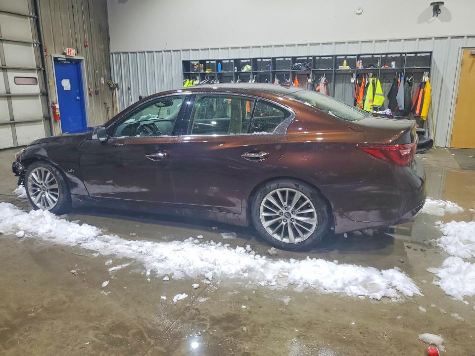 2018 Infiniti Q50 მანქანა იყიდება აუქციონზე, vin: JN1EV7AR6JM443683, აუქციონის ნომერი: 76755935