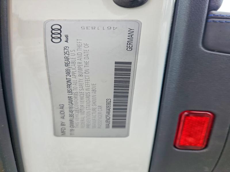Продажа на аукционе авто 2019 Audi A5, vin: WAUENCF54KA093823, номер лота: 75943205
