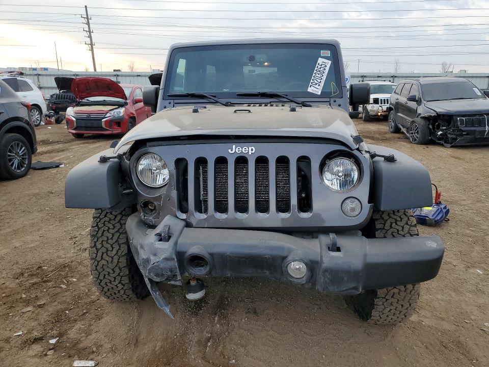 2017 Jeep Wrangler Unlimited მანქანა იყიდება აუქციონზე, vin: 1C4BJWDG7HL595519, აუქციონის ნომერი: 79203855