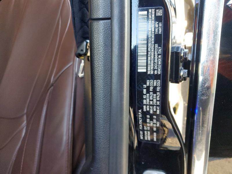 75185475 :رقم المزاد ، ZACCJBAB4HPF21301 vin ، 2017 Jeep Renegade مزاد بيع
