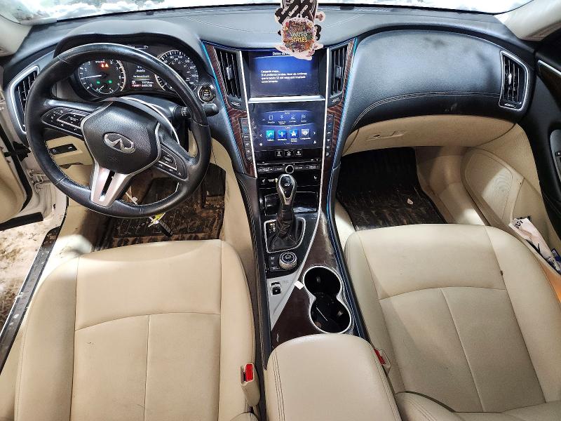 76041495 :رقم المزاد ، JN1EV7AR7KM554034 vin ، 2019 Infinity Q50 مزاد بيع