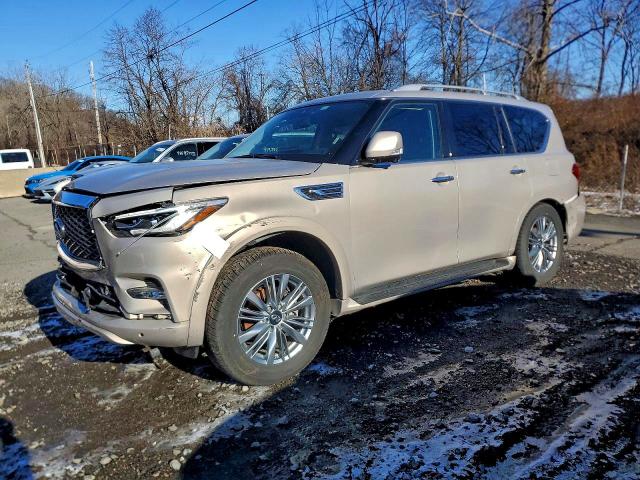 76934265 :رقم المزاد ، JN8AZ2AC3P9490300 vin ، 2023 Infiniti Qx80 Luxe مزاد بيع