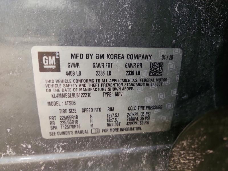 Продажа на аукционе авто 2020 Buick Encore Gx, vin: KL4MMESL9LB122210, номер лота: 78867985