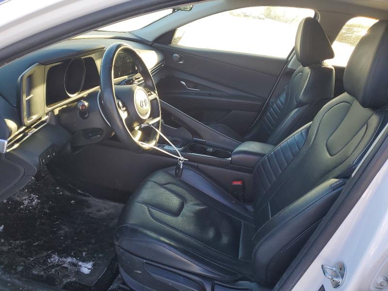 76441915 :رقم المزاد ، KMHLN4AGXMU168157 vin ، 2021 Hyundai Elantra مزاد بيع