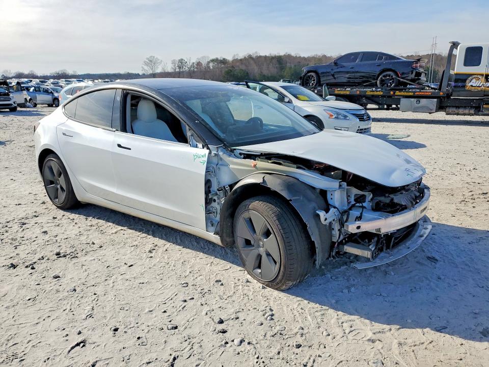 2022 Tesla Mdl 3 მანქანა იყიდება აუქციონზე, vin: 5YJ3E1EB9NF234581, აუქციონის ნომერი: 78137545