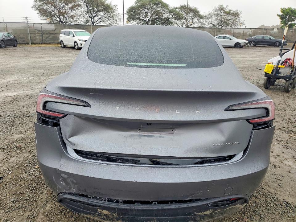 76875305 :رقم المزاد ، 5YJ3E1EBXSF910712 vin ، 2025 Tesla Model 3 مزاد بيع