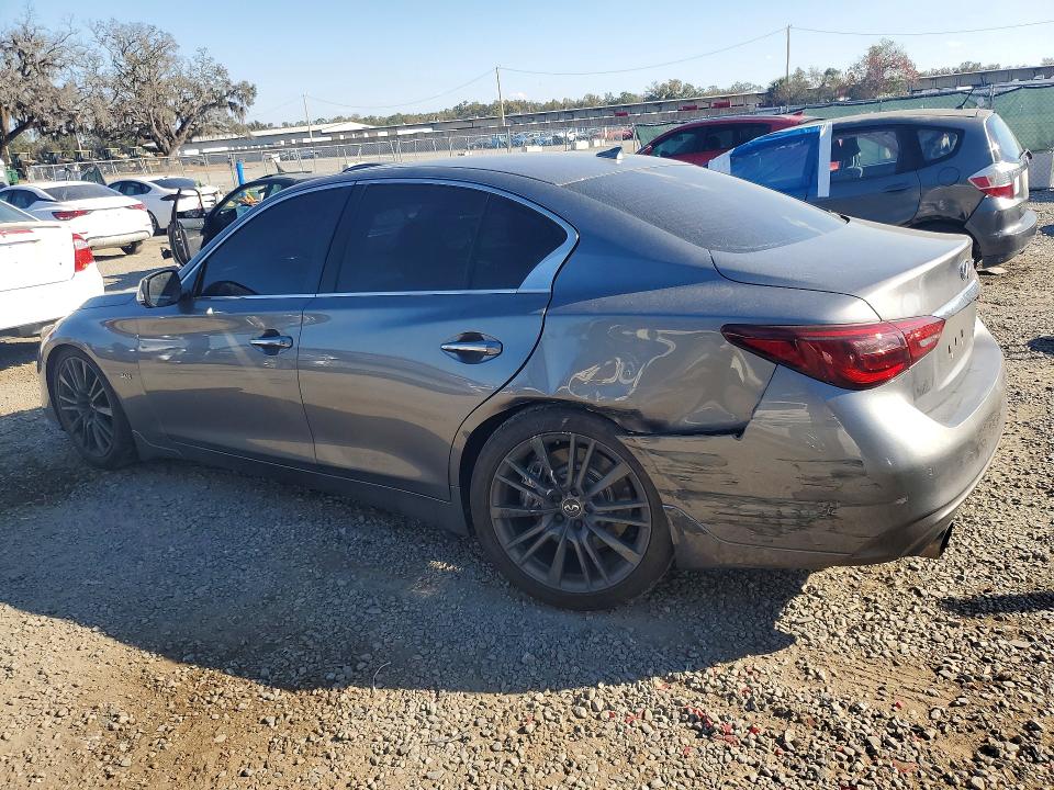 77013445 :رقم المزاد ، JN1EV7AP2JM351355 vin ، 2018 Infiniti Q50 مزاد بيع