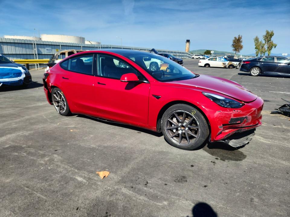 79275625 :رقم المزاد ، 5YJ3E1EA2PF396482 vin ، 2023 Tesla Model 3 مزاد بيع