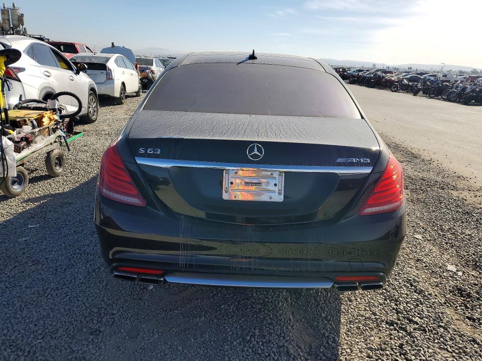 76952995 :رقم المزاد ، WDDUG7JBXFA139826 vin ، 2015 Mercedes-benz S 63 Amg مزاد بيع