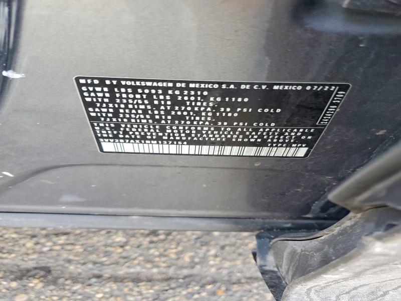 Aukcja sprzedaży 2022 Volkswagen Tiguan, vin: 3VV2B7AX1NM137154, numer aukcji: 76905255