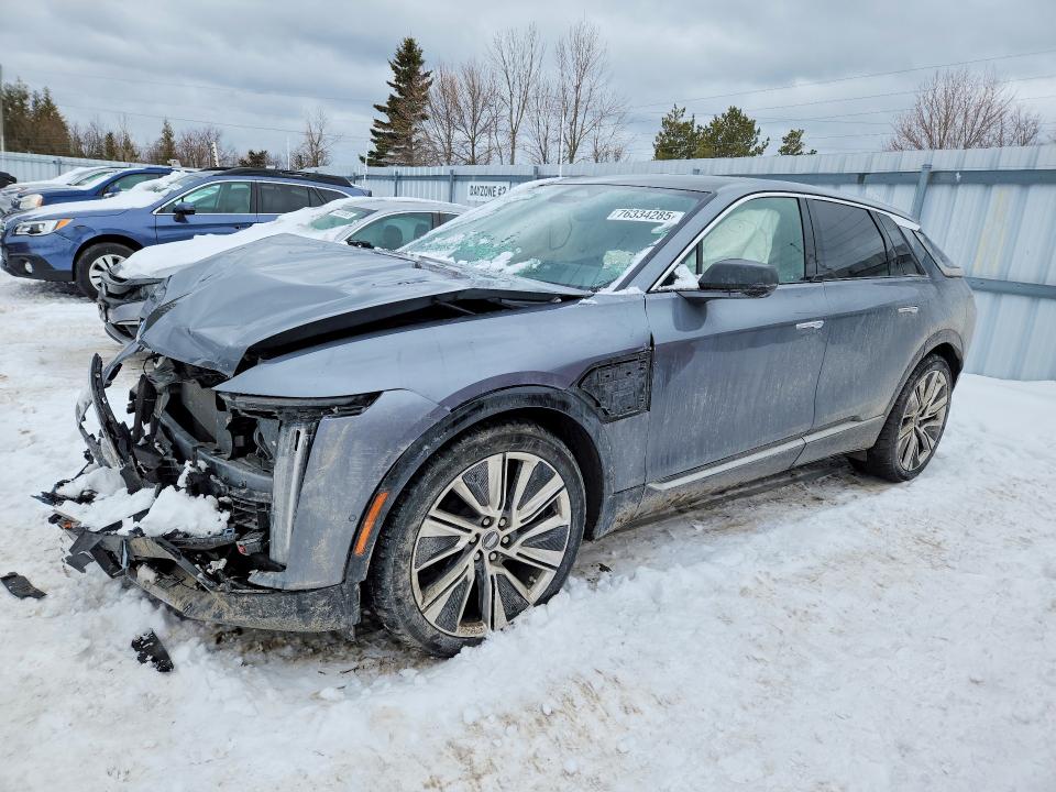76334285 :رقم المزاد ، 1GYKPMRK0PZ001276 vin ، 2023 Cadillac Lyriq مزاد بيع