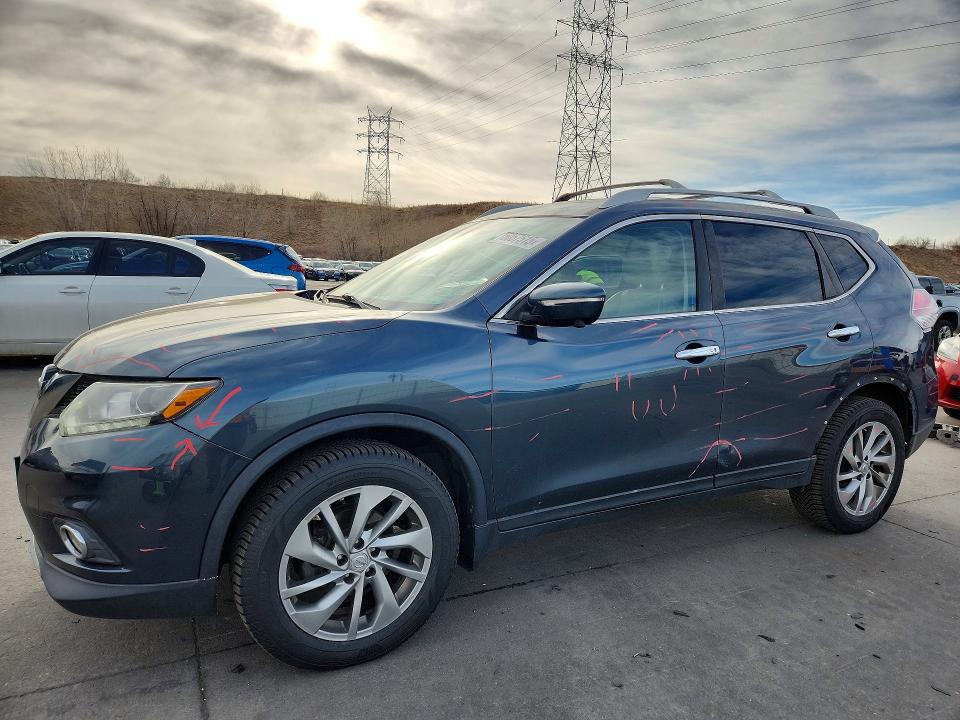 75057515 :رقم المزاد ، 5N1AT2MV7EC806349 vin ، 2014 Nissan Rogue S مزاد بيع