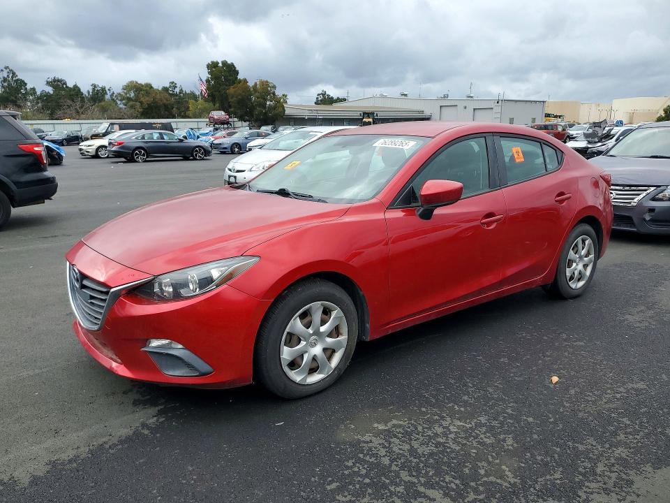 76289265 :رقم المزاد ، 3MZBM1U73FM171015 vin ، 2015 Mazda 3 Sport مزاد بيع