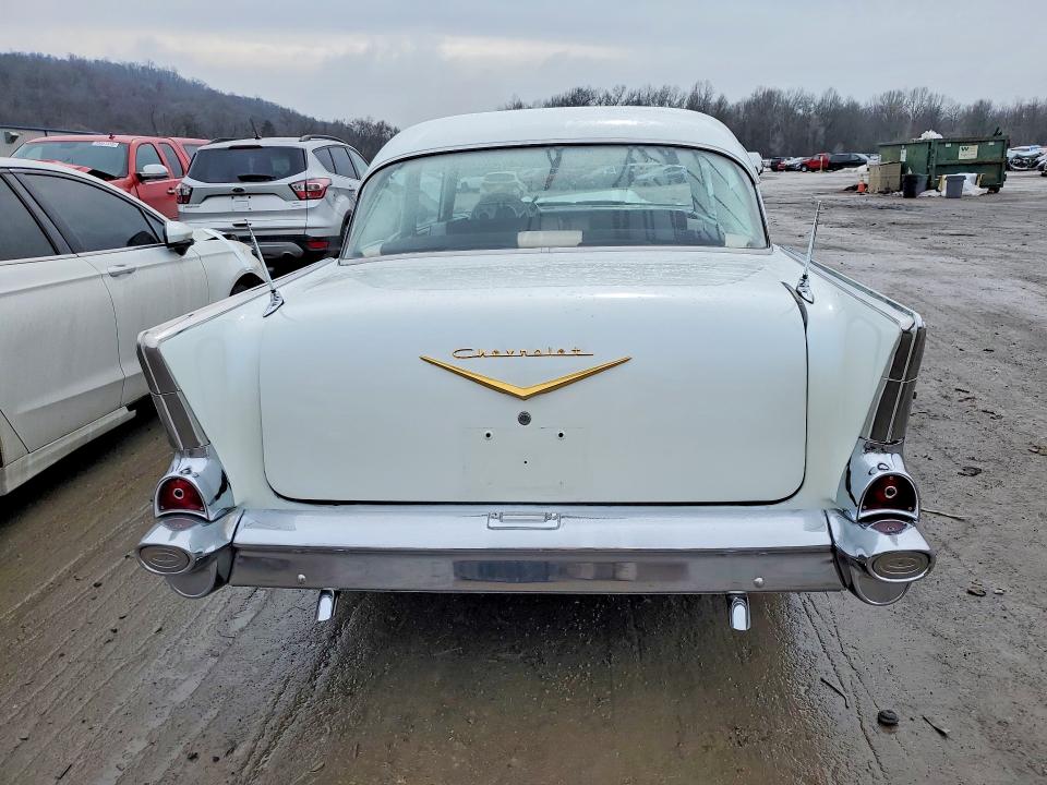 78245375 :رقم المزاد ، B57B200526 vin ، 1957 Chevrolet Bel Air مزاد بيع