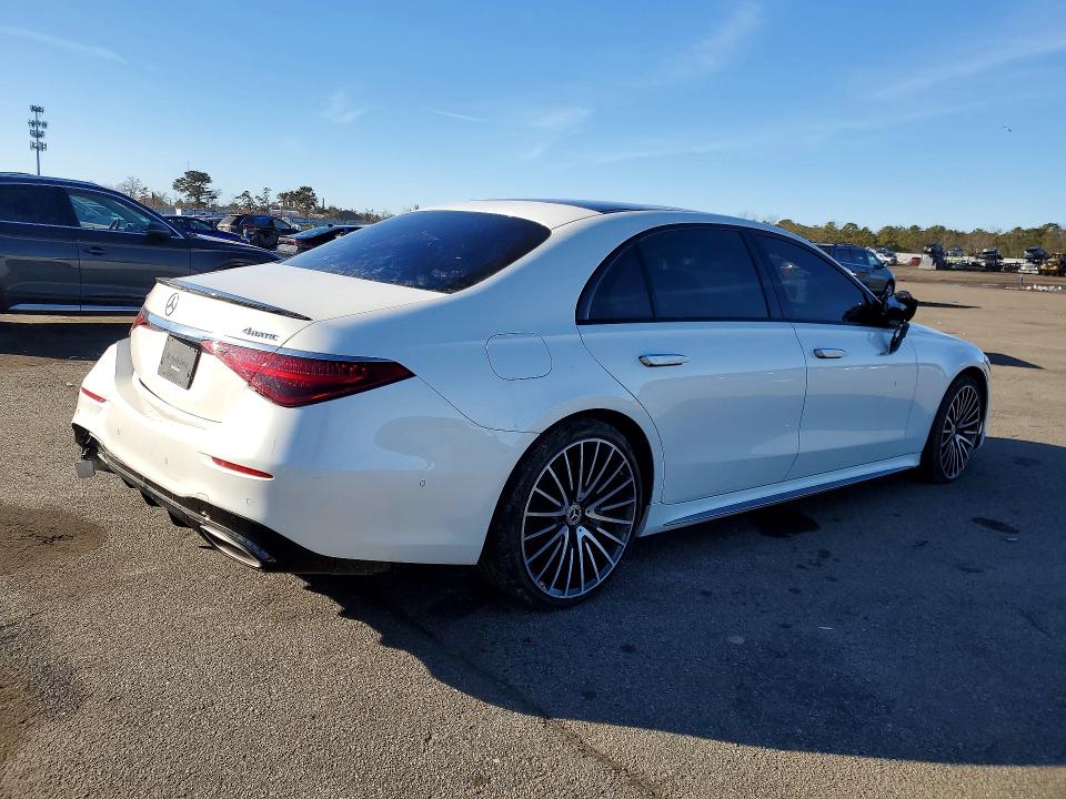 2023 Mercedes-benz S მანქანა იყიდება აუქციონზე, vin: W1K6G7GB7PA201586, აუქციონის ნომერი: 75515165