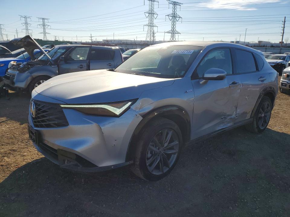 2025 Acura Adx მანქანა იყიდება აუქციონზე, vin: 3HDSA1H53SM702551, აუქციონის ნომერი: 78213715