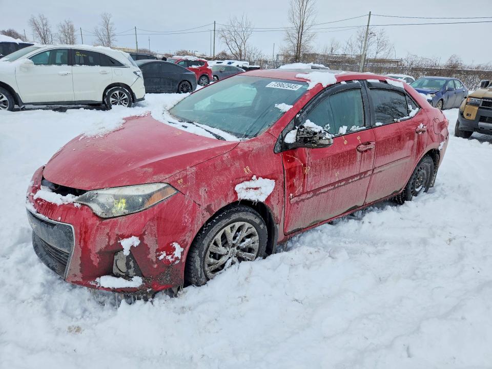 Продажа на аукционе авто 2015 Toyota Corolla, vin: 2T1BURHE5FC235168, номер лота: 73962945
