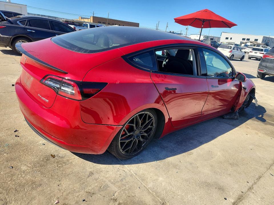 73707575 :رقم المزاد ، 5YJ3E1ECXPF678161 vin ، 2023 Tesla Model 3 مزاد بيع