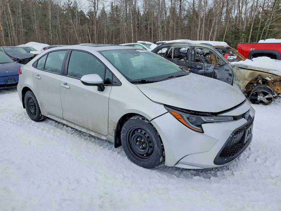 76166805 :رقم المزاد ، 5YFBPRBE5LP006095 vin ، 2020 Toyota Corolla مزاد بيع