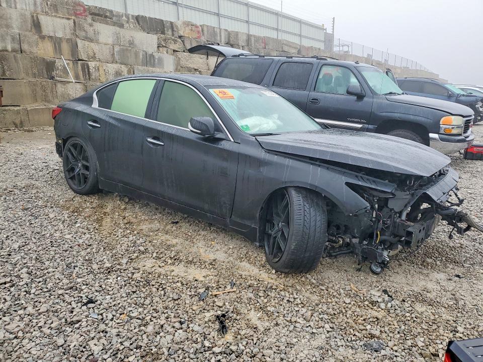 2018 Infiniti Q50 მანქანა იყიდება აუქციონზე, vin: JN1EV7AR9JM435934, აუქციონის ნომერი: 77721045