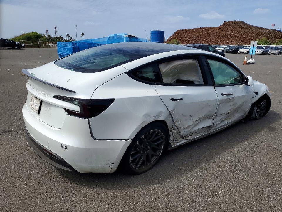 Aukcja sprzedaży 2026 Tesla Model 3, vin: 5YJ3E1EA9TF134792, numer aukcji: 77336245