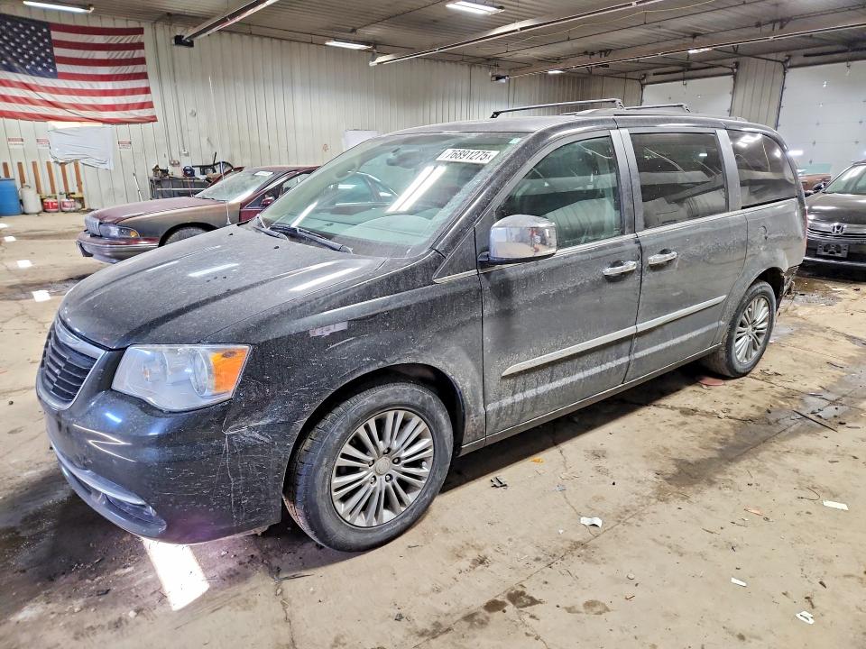 2016 Chrysler Town & Country მანქანა იყიდება აუქციონზე, vin: 2C4RC1CG4GR166387, აუქციონის ნომერი: 76891275