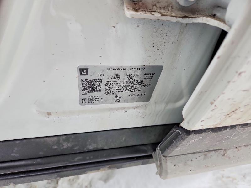 Auction sale of the 2020 Cadillac Xt4, vin: 1GYFZDR4XLF024945, lot number: 74562745