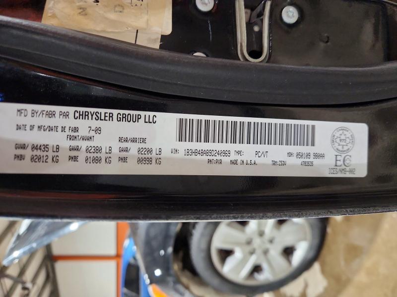 Aukcja sprzedaży 2009 Dodge Caliber, vin: 1B3HB48A89D240969, numer aukcji: 78291255