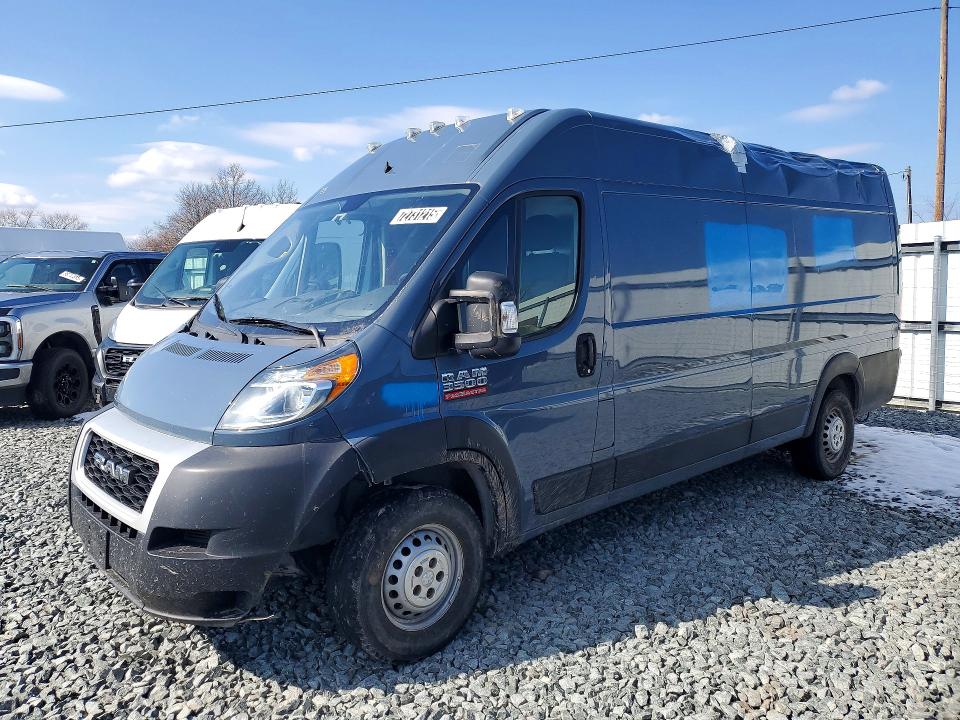 61809246 :رقم المزاد ، 3C6URVJG4LE144136 vin ، 2020 Ram Promaster 3500 مزاد بيع