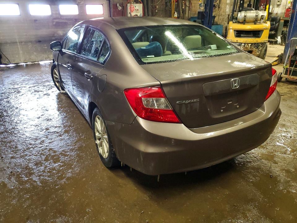 2012 Honda Civic მანქანა იყიდება აუქციონზე, vin: 2HGFB2F51CH015000, აუქციონის ნომერი: 75057875