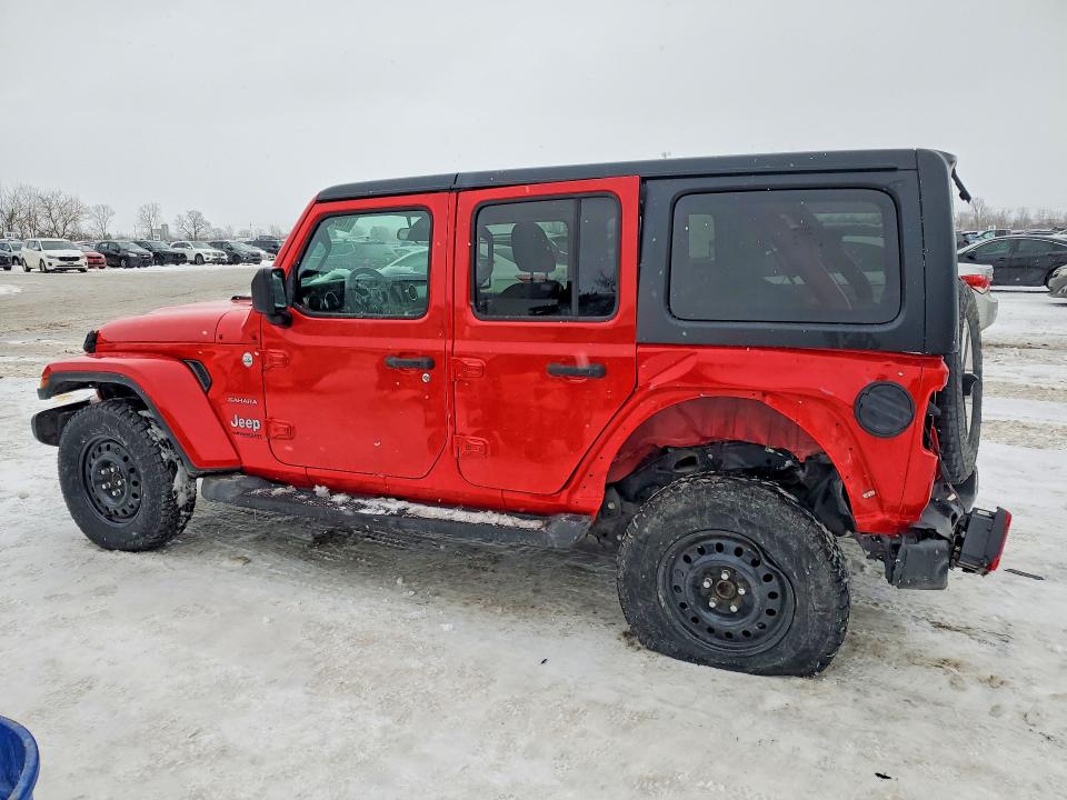Auction sale of the 2020 Jeep Wrangler Unlimited, vin: 1C4HJXEG6LW129828, lot number: 77003345