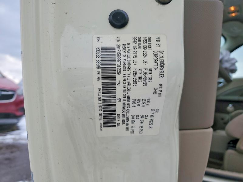 Aukcja sprzedaży 2006 Chrysler Pt Cruiser, vin: 3A4FY58B86T318590, numer aukcji: 78796935