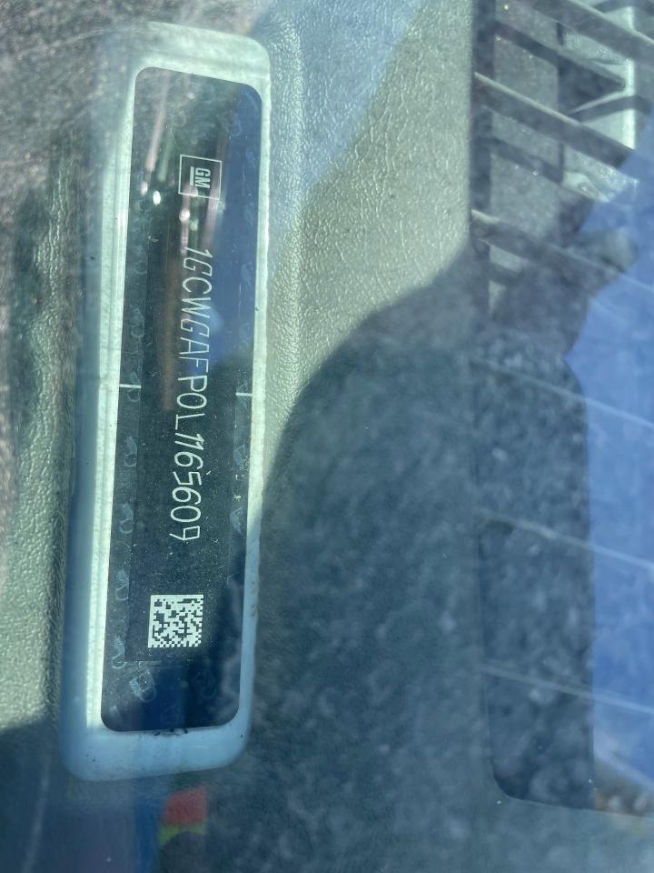 Продажа на аукционе авто 2020 Chevrolet Express G2500, vin: 1GCWGAFP0L1165609, номер лота: 73510045