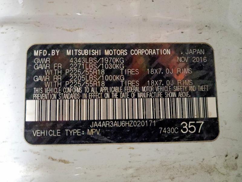 Продаж на аукціоні авто 2017 Mitsubishi Outlander Sport, vin: JA4AR3AU6HZ020171, номер лоту: 79202205