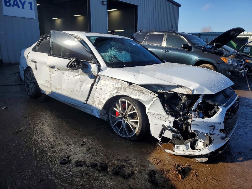 77887695 :رقم المزاد ، WAUB4AF4XNA044776 vin ، 2022 Audi S4 مزاد بيع