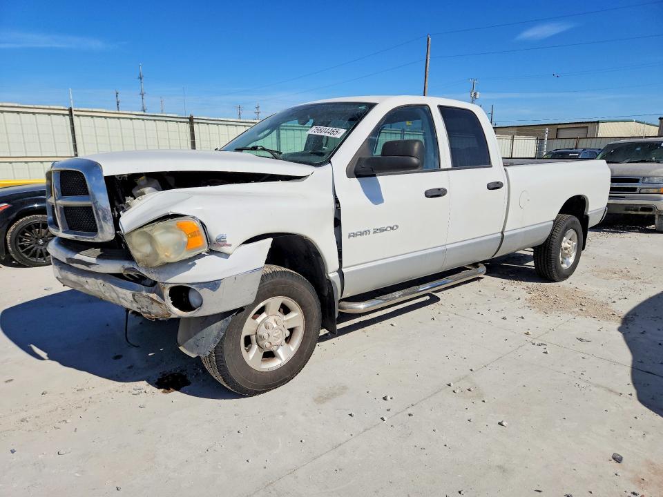 Aukcja sprzedaży 2003 Dodge Ram 2500, vin: 3D7KU28C43G847990, numer aukcji: 75604465