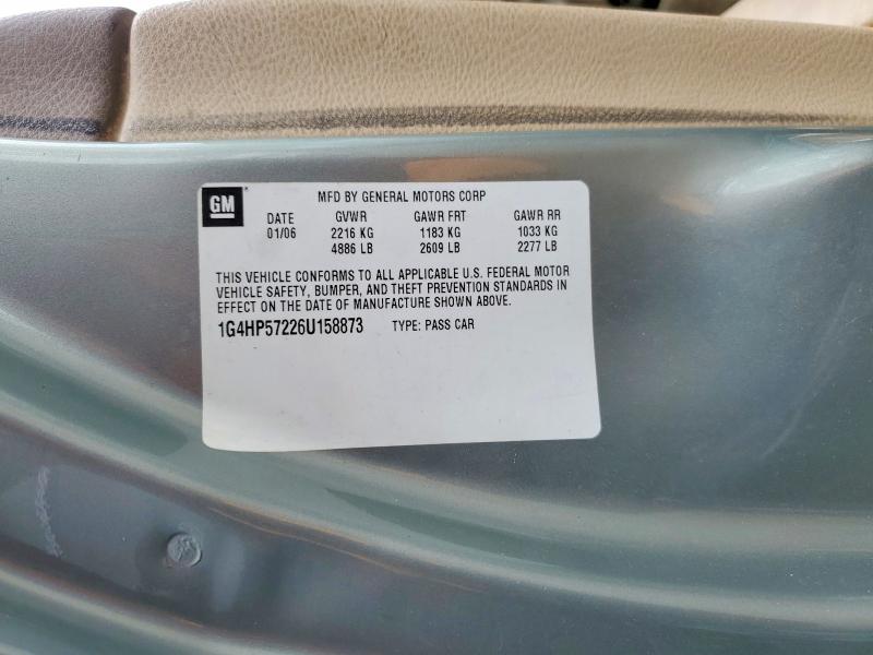 Продаж на аукціоні авто 2006 Buick Lucerne, vin: 1G4HP57226U158873, номер лоту: 77083215