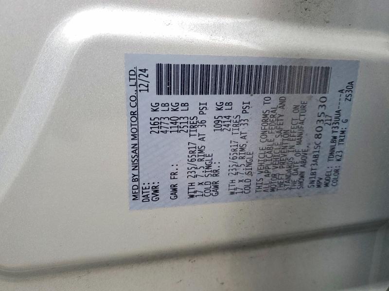 Aukcja sprzedaży 2025 Nissan Rogue, vin: 5N1BT3AB1SC803530, numer aukcji: 76591375