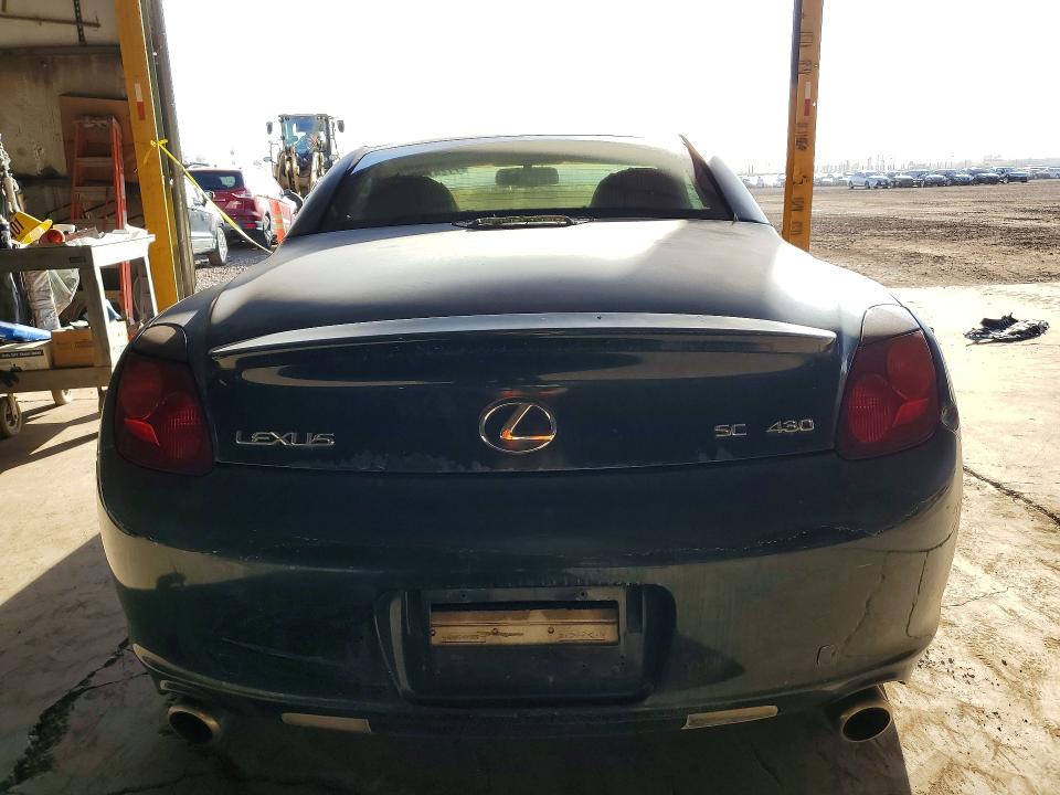 2002 Lexus Sc 430 მანქანა იყიდება აუქციონზე, vin: JTHFN48Y920005132, აუქციონის ნომერი: 77241385
