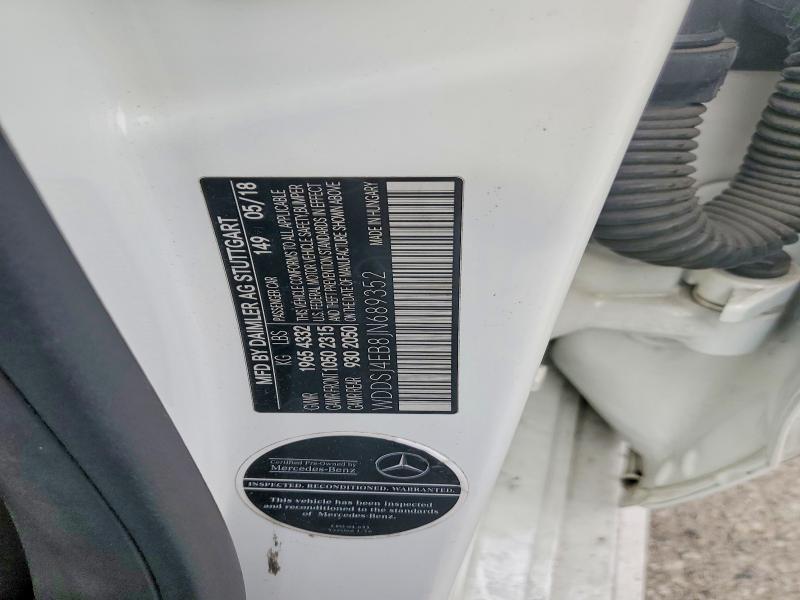Aukcja sprzedaży 2018 Mercedes-benz Cla, vin: WDDSJ4EB8JN689352, numer aukcji: 78369595
