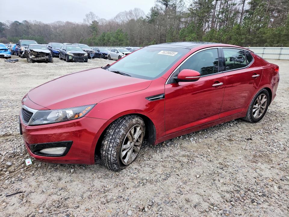 2013 Kia Optima მანქანა იყიდება აუქციონზე, vin: 5XXGN4A71DG204393, აუქციონის ნომერი: 76239685