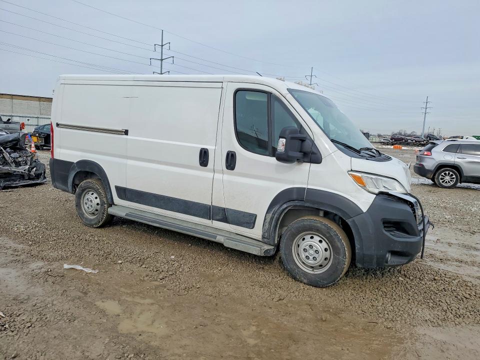 2023 Ram Promaster 2500 მანქანა იყიდება აუქციონზე, vin: 3C6LRVVG2PE559323, აუქციონის ნომერი: 74674695
